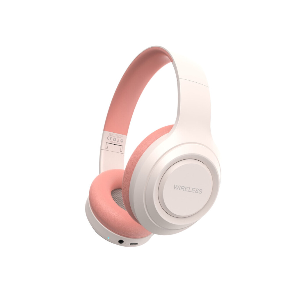 Pretxorve Bluetooth Earphones, Headphones, Subwoofer Stereo True Wireless Hifi Earphones Pink 9164030388628