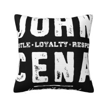 John Cena Superpehmeä tyynyliina vetoketjulla makuuhuoneeseen, sohvalle, sohvalle, viihtyisään pörröiseen tyynyliinaan kaikkiin vuodenaikoihin