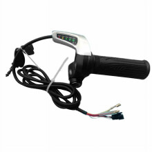 Luasaire Láimhseála Luasaire Rothair Leictrigh 48V, Greim Luasaire Leictreach le Glas