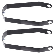 2 soportes resistentes para guardabarros de motocicletas y scooters eléctricos, soportes traseros para bebés