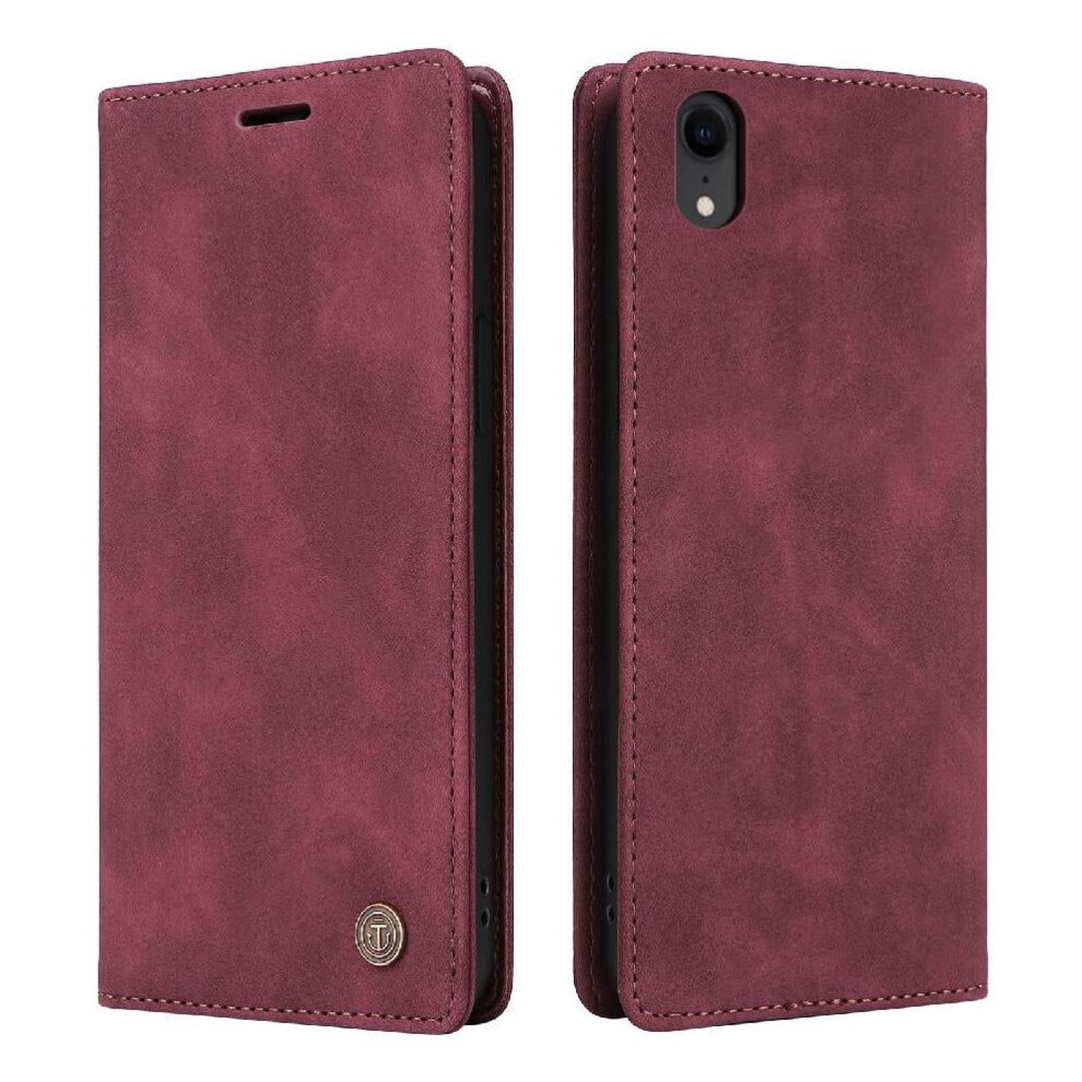 Case For Compatible With Iphone Xr Leather Case Flip Cover Simple Business Shockproof Wallet 9164030524859