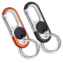 2PCS Llaveros para coche de hombre Llavero personalizado para hombre y mujer, llaveros de metal resistentes, llaveros de hombre.