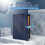 Capa de couro com suporte compatível com iPad 10ª/9ª/8ª/7ª/Pro 11" 10,5"/Air 5/4ª/3ª geração 2