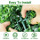 Yirtree2PCS5/7/10/12" Τεχνητές Μπάλες Πυξαριού Topiary - Προστασία από UV4 Ψεύτικες 7