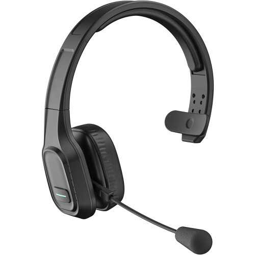 Ακουστικά Bluetooth Trucker V5.0, Ασύρματα ακουστικά με ακύρωση θορύβου και σίγαση