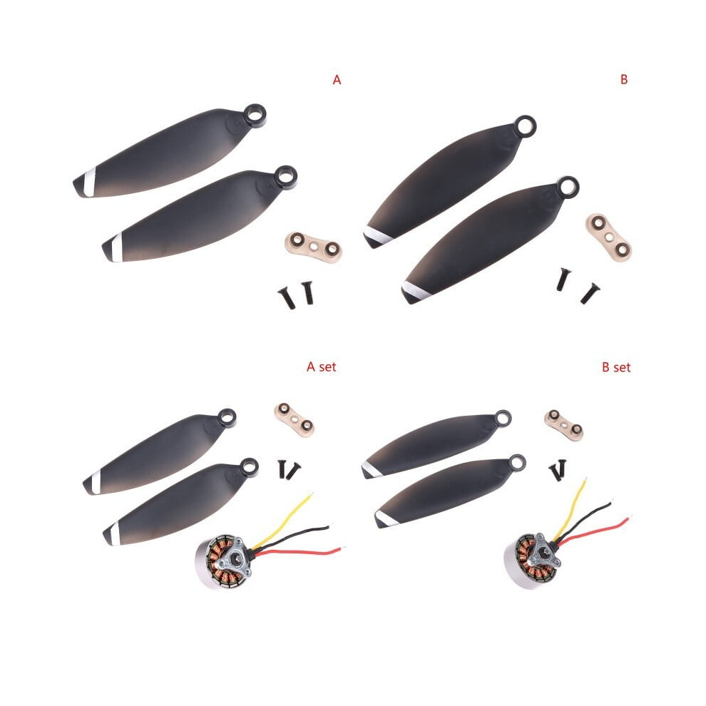 2750Kv Micro 18Mm 3-Phase Brushless Motor A/B Propeller Blade High Speed 2S-3S Drone Quadcopter Uav Aircraft Engine Fittings 9027700473744