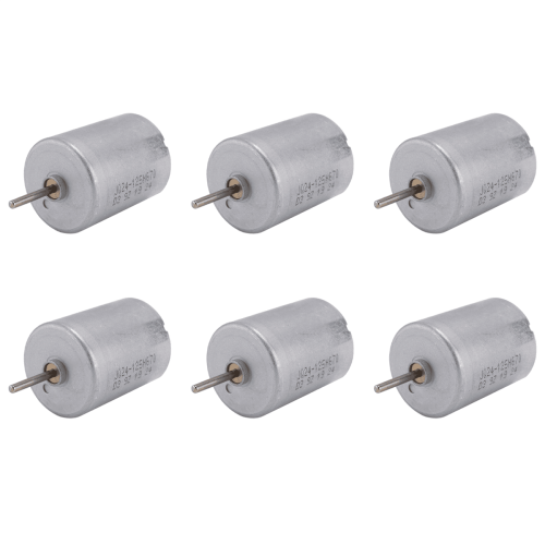 6X DC9V6760RPM Περιστροφική ταχύτητα 2 ακροδέκτες 2Pin 2P Ηλεκτρικός μίνι κινητήρας