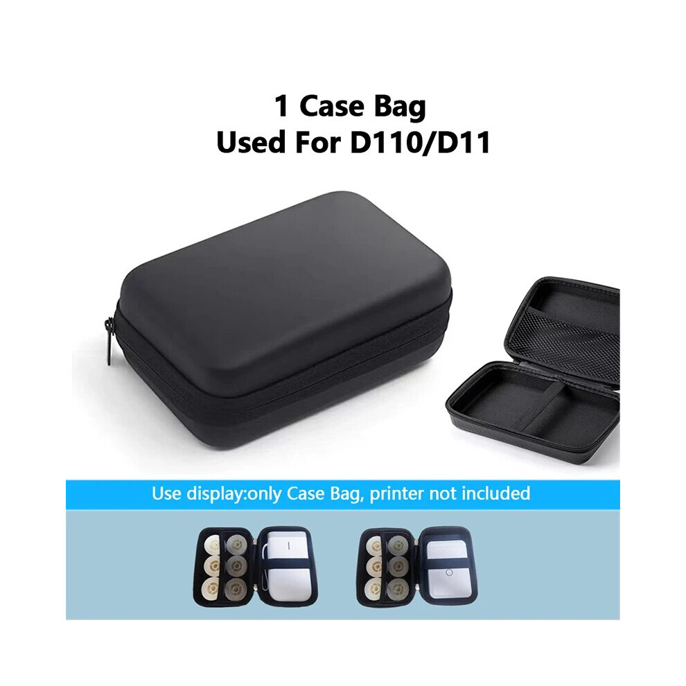 Niimbot For D110 D11 D101 Case Bag Mini Portable Printer Pocket Label Thermal Printer Use Protective Shell D110-D11 Case A 9164030642645