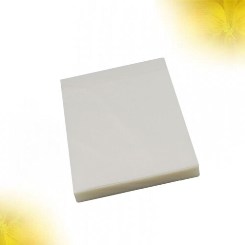 Pacote com 100 unidades de envelopes de laminação térmica universais transparentes, 15,24 x 22,86 cm (6 x 9 polegadas), 0,065 mm, compatíveis com 1