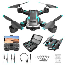 Viflosae Drohne HD Luftbildfotografie Dual-Kamera Quadcopter mit 3-Wege-Hindernisvermeidung RC-Flugzeug kompatibel mit elektronischen Geräten