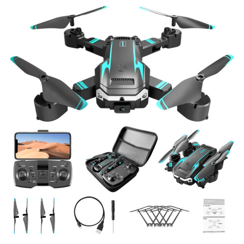 Viflosae Drone HD Αεροφωτογραφία με διπλή κάμερα και αποφυγή εμποδίων 3 κατευθύνσεων,