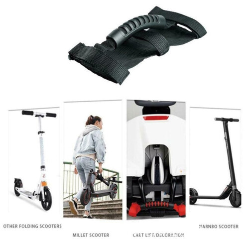 Ποδήλατο Prettyui Universal Scooter Χειρολαβή Χειρός με Πτυσσόμενο Αξεσουάρ Ζώνης Ποδηλασίας 2