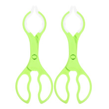 2 Pcs Baby Bottle Clip Clamp Pliers Toddler Bottles for Milk Pacifier Clamps Feeder Tong Feeding Pp