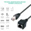 Καλώδιο επέκτασης Ethernet - Καλώδιο δικτύου Ethernet LAN αρσενικό σε θηλυκό 2 τεμαχίων 3