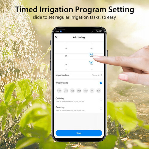 Graffiti Smart ZigBee Waterer Single Way Waterer Flower Waterer Built-in Metering Mobile Remote Control A 1