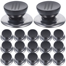 20Pcs Lid Handle Flat Skillet Pot Handle Stainless Steel Cookware Glass Pots Universal Pot Lid Knobs