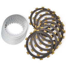 Motorcycle Clutch Plates for Yamaha XJR400 XJ400 XJ600 Temp Friction Discs Kit