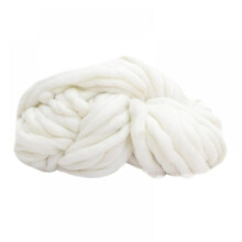 45M Korea Wool Super Chunky Yarn- Bulky Roving Yarn for Finger Knitting,Crocheting Felting,Making Rugs Blanket and Crafts