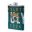 Jaguars Flagon Hip Flask8oz, Ανοξείδωτο ατσάλι και δέρμα κατάλληλο για τρόφιμα, Φορητό για 1