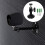 Conjunto de 4 suportes giratórios para câmera de segurança na parede e no teto com sensor. 7
