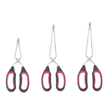 Grillschere mit komfortablem Griff, extra lange Edelstahl-Grillschere