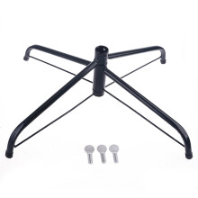 Christmas Tree Stand Metal Bracket with Thumb Screw Heavy Duty Artificial Tree Base Foldable Tree Stand Universal