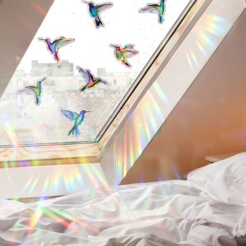 Ταινία Rainbow Prism, Ανακλαστικές Μεμβράνες Παραθύρου, Στατικός Ηλεκτρισμός, 1