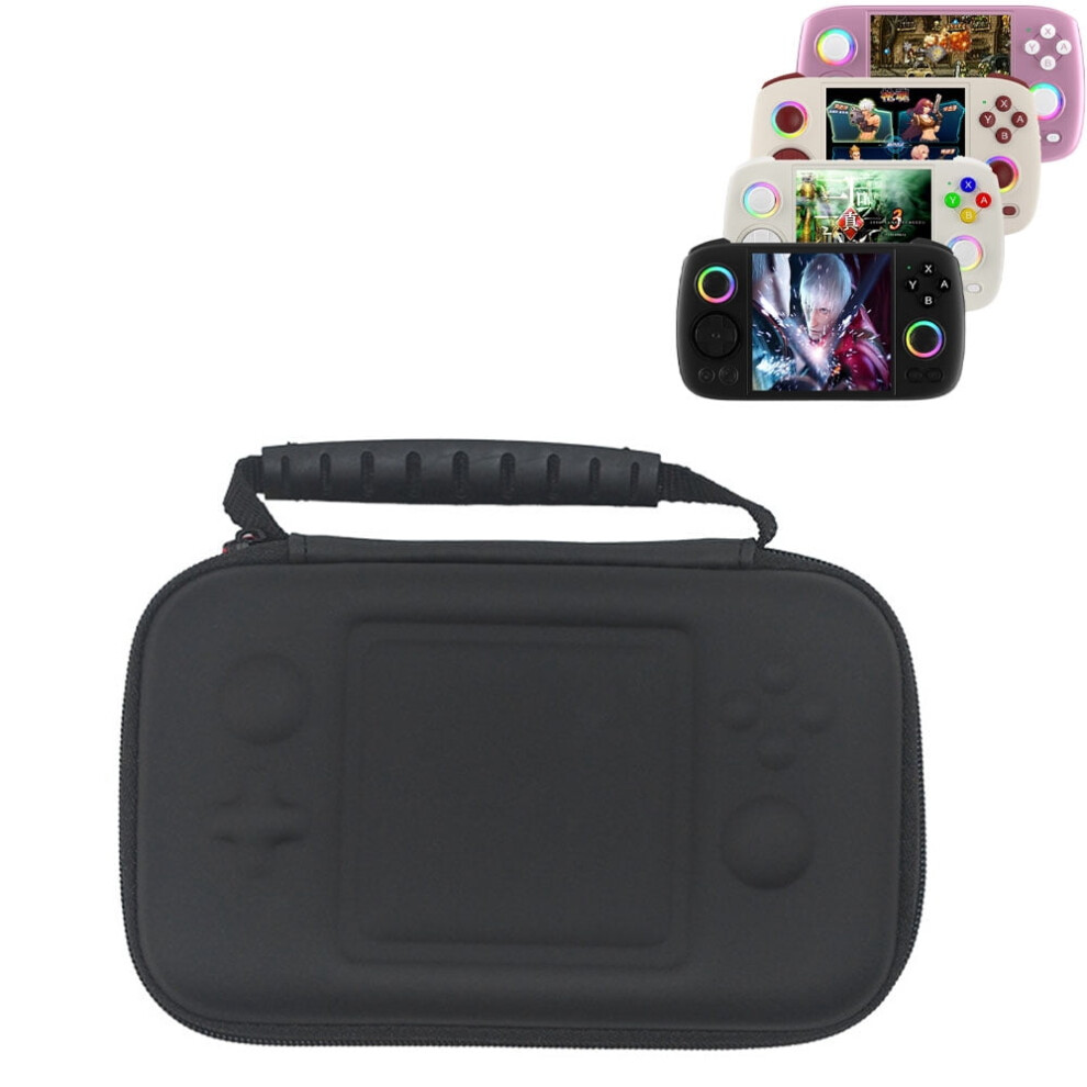 Carrying Bag For Anbernic Rg Cube, Portable Shockproof Hard Eva Case Compatible With Rg Cube Handheld Console - Travel Storage Organizer Black 9164030944909