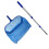 Δίχτυ κολύμβησης με ρυθμιζόμενο τηλεσκοπικό κοντάρι, βαθύ δίχτυ με σακούλα, 4