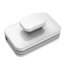 Éponge de nettoyage magnétique double face pour vitres