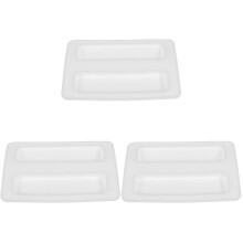 3pcs Bread Toaster Cover Bread Maker Upper Cover Breakfast Maker Lid for Replacement
