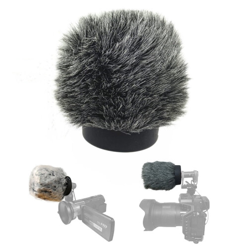 JZROCKER Αντιανεμικό παρμπρίζ μικροφώνου για Rode Videomic Go II 1