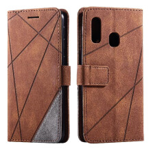Case for compatible with Samsung Galaxy A20E Magnetic Shockproof Card Holder Kickstand Wallet Flip Folio PU Leather