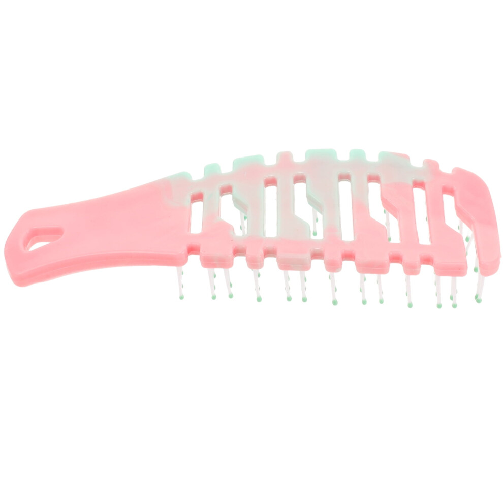 Straight Hair Comb Spare Ribs Smooth Women Brush Home Plastic Curling Pp Women's Miss