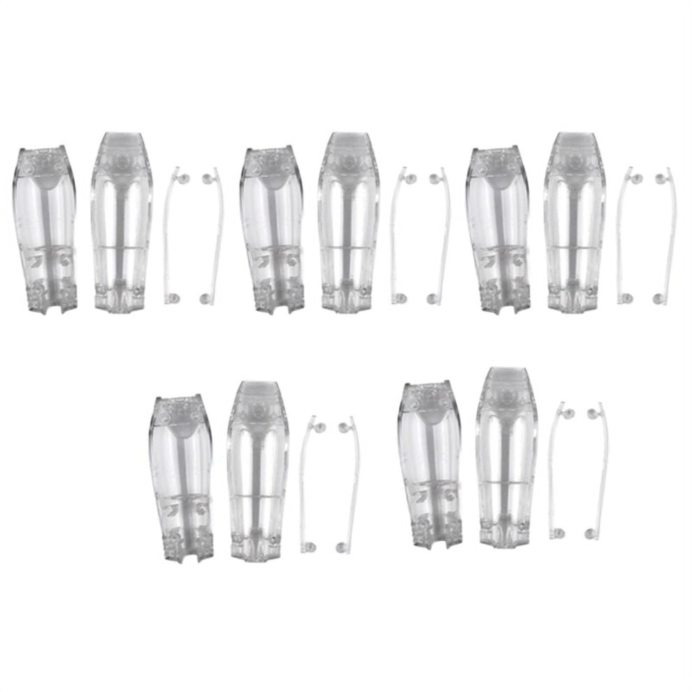 5X for Clipper Shell Electric Hair Clipper Cove Trimmer Hairdressing Cutting Barber Clipper Modified Shell