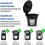 Kit com 6 Cápsulas de Café Reutilizáveis LEEYNEER, compatíveis com Keurig 2.0 e 1.0, com Escova de Limpeza. 4
