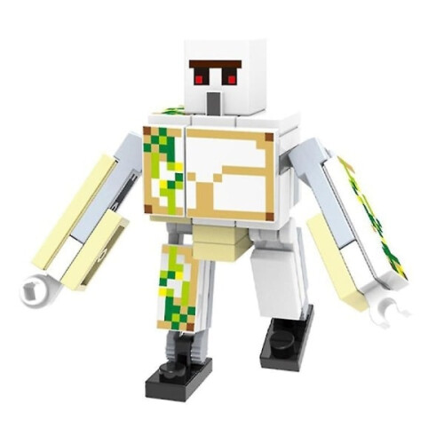 8 τεμάχια/σετ Minecraft Θέμα Minifigure Συναρμολογημένα Μίνι Μπλοκ Κτιρίων Συλλεκτικές 1