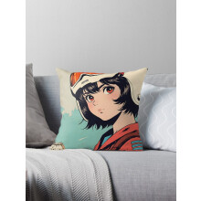 Όμορφο ρετρό κορίτσι anime Ρωμαϊκό Κολοσσαίο Ιταλία Ταξίδια της δεκαετίας του '80