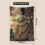 Ταπισερί Baby Yoda, Αδιάβροχη Πολυεστερική Κάθετη Διακόσμηση για Υπνοδωμάτιο, 3