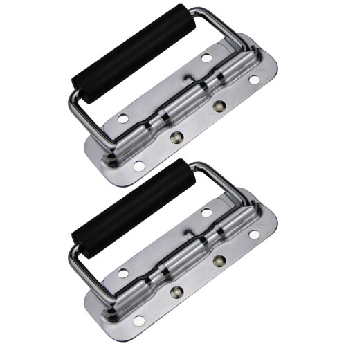 Youliang2Pcs Πτυσσόμενες λαβές από ανοξείδωτο ατσάλι για ανύψωση εργαλειοθήκης