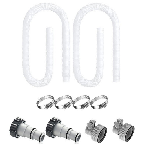 Dengmore Swimming Pool Filter Hose Replacement Kit Compatible with Pool Filter Pump Hoses