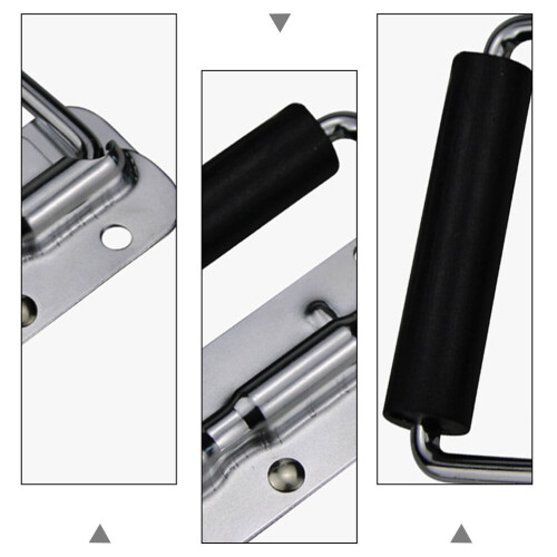 Youliang2Pcs Πτυσσόμενες λαβές από ανοξείδωτο ατσάλι για ανύψωση εργαλειοθήκης 2