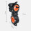 Support de lampe frontale pour VTT avec pince (lot de 2) 5