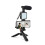 Flexible Tripod Vlogging Kit compatible with iPhone/Android w/LED Light, Mic, Holder, Remote, Case for Streaming, Vlogging 1