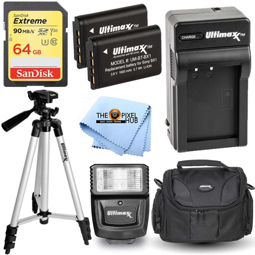Essential Accessory Bundle For Compatible With Sony Dsc-Rx100 I Ii Iii Iv V Va Vi Vii Rx1 Rx1r 9164030234833