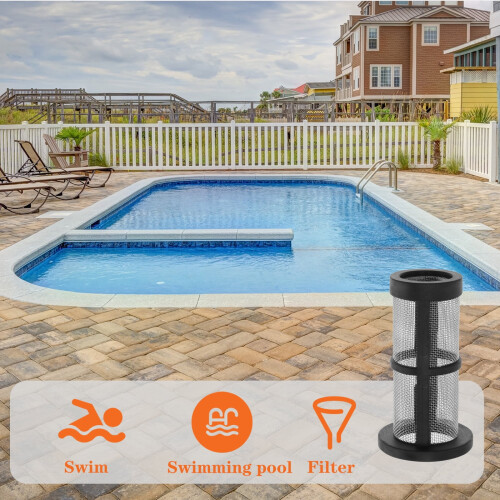 Swimming Pool Filter Inflatable Saver 2 Pcs Bag Abs Stuff Accessory Pools and Accessories 2