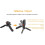 Flexible Tripod Vlogging Kit compatible with iPhone/Android w/LED Light, Mic, Holder, Remote, Case for Streaming, Vlogging 7