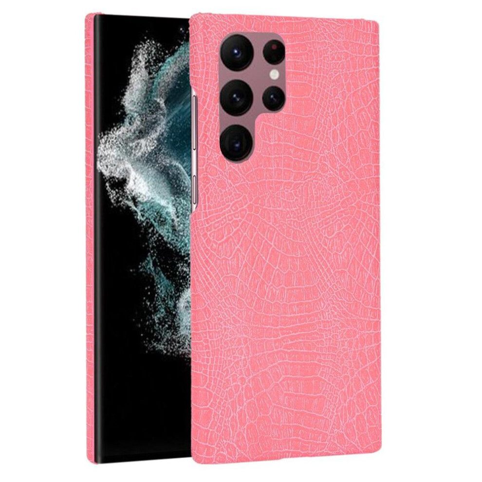 Stylish Classic Case For Compatible With Samsung Galaxy S22 Ultra Anti Scratch Classic Alligator Fashion Protective Cover Compatibility 9164030234949
