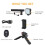 Flexible Tripod Vlogging Kit compatible with iPhone/Android w/LED Light, Mic, Holder, Remote, Case for Streaming, Vlogging 3