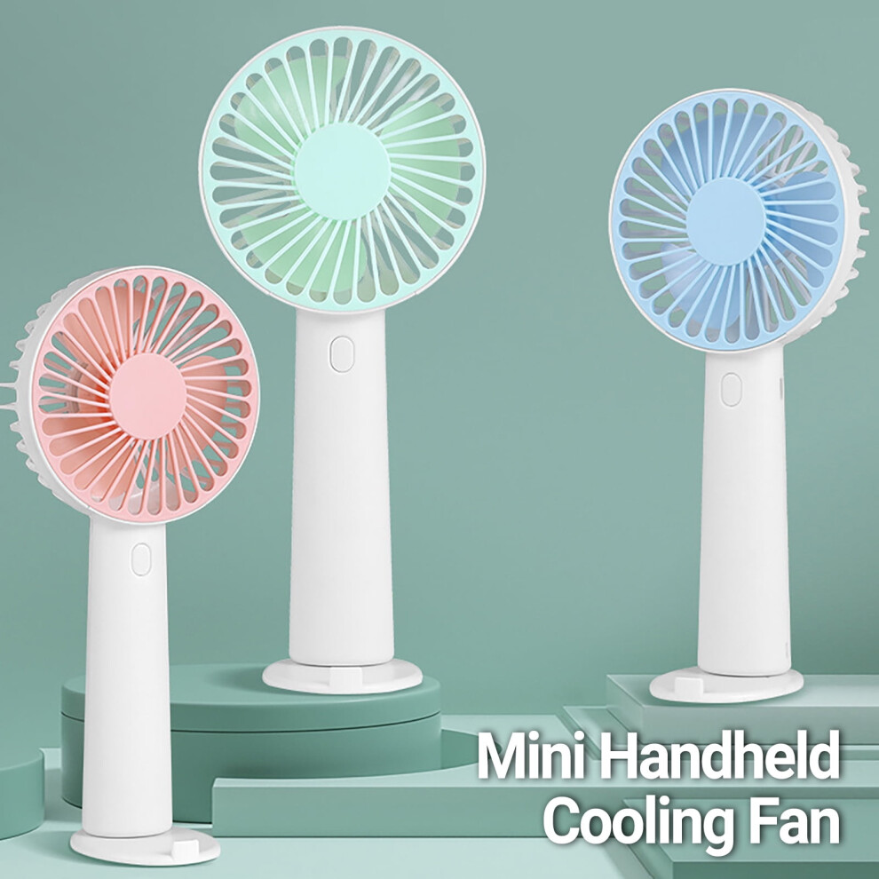 Hesroicy Cooling Fan Natural Wind Mute 3 Gears Outdoor Mini Handheld Cooling Fan For Desk 9482828743849